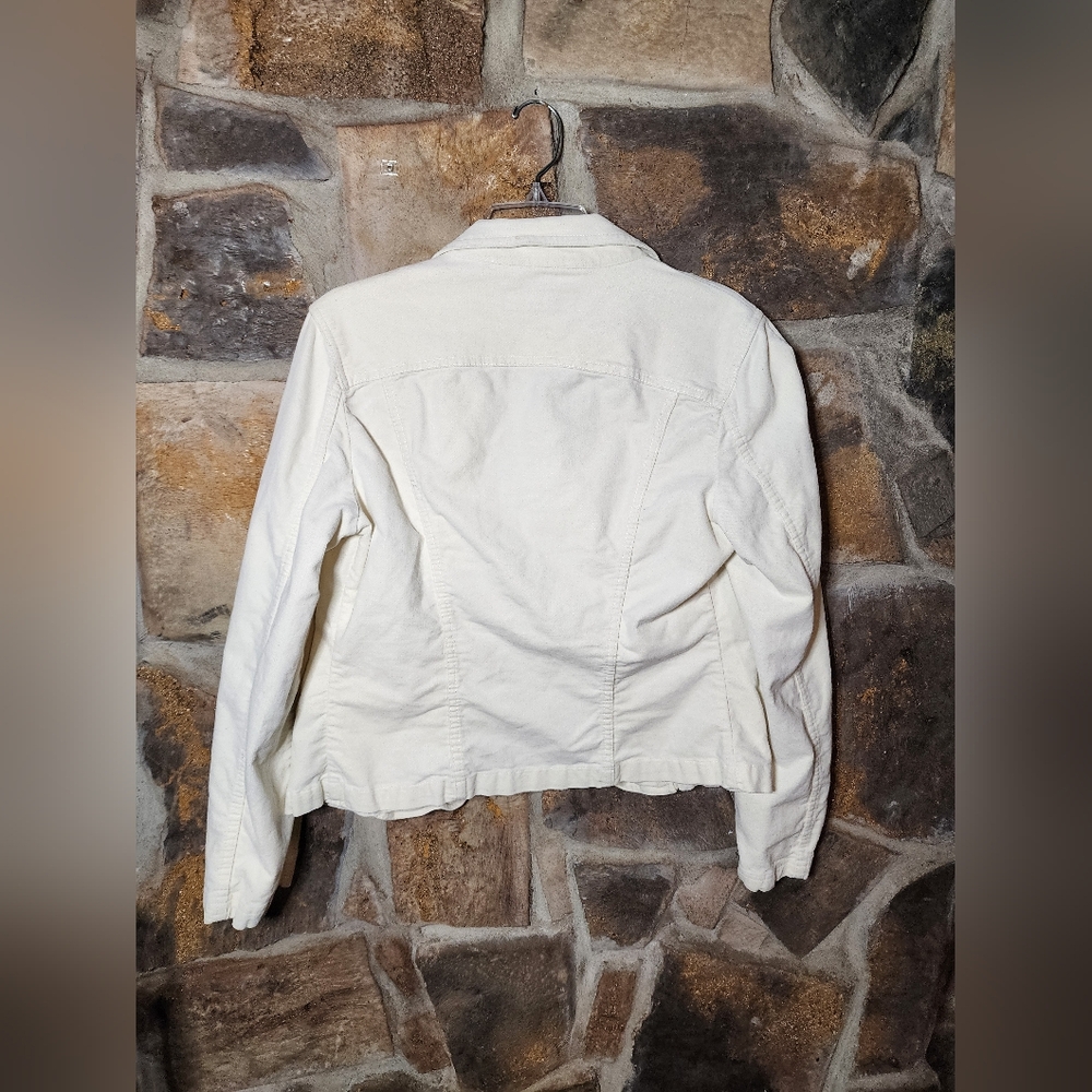 Jordache White Buttoned Jacket - image 2